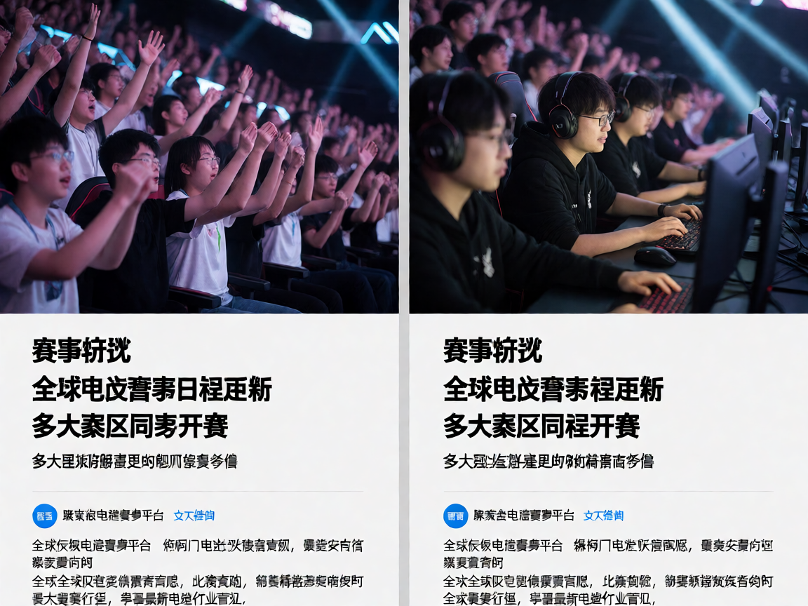 电竞赛事现场观众热情欢呼